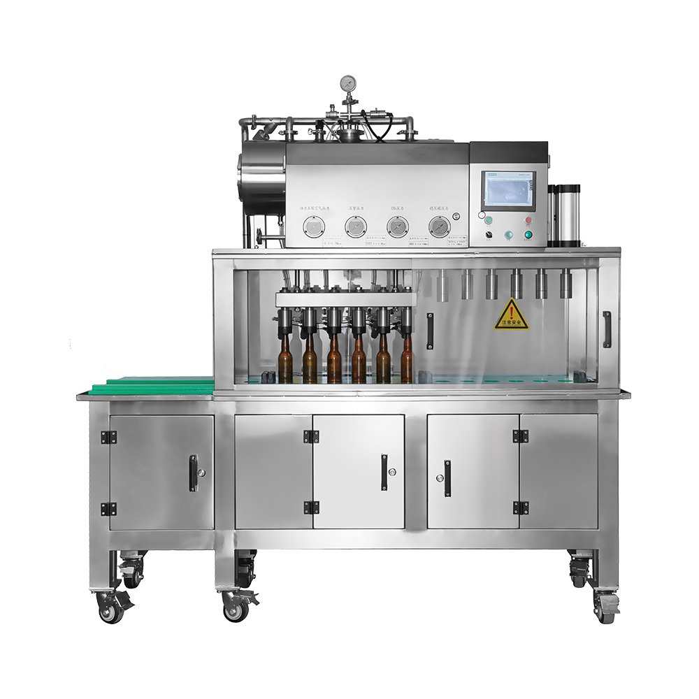 8-Station Semi-auto Beer Bottling Equipment
